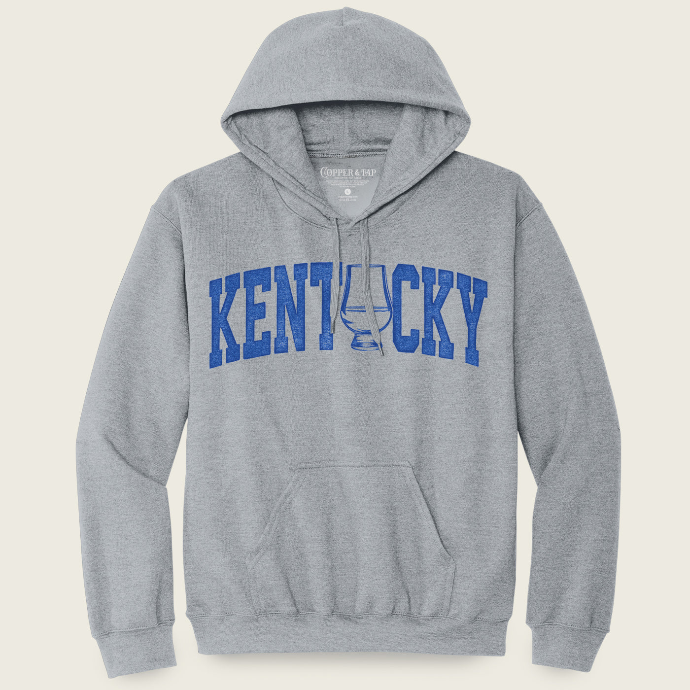 Kentucky Bourbon Hoodie - Heather Grey