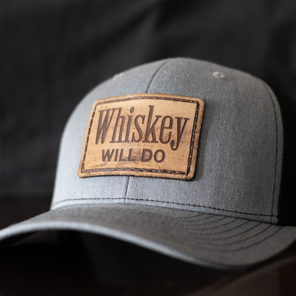 Rustic Whiskey Will Do Hat