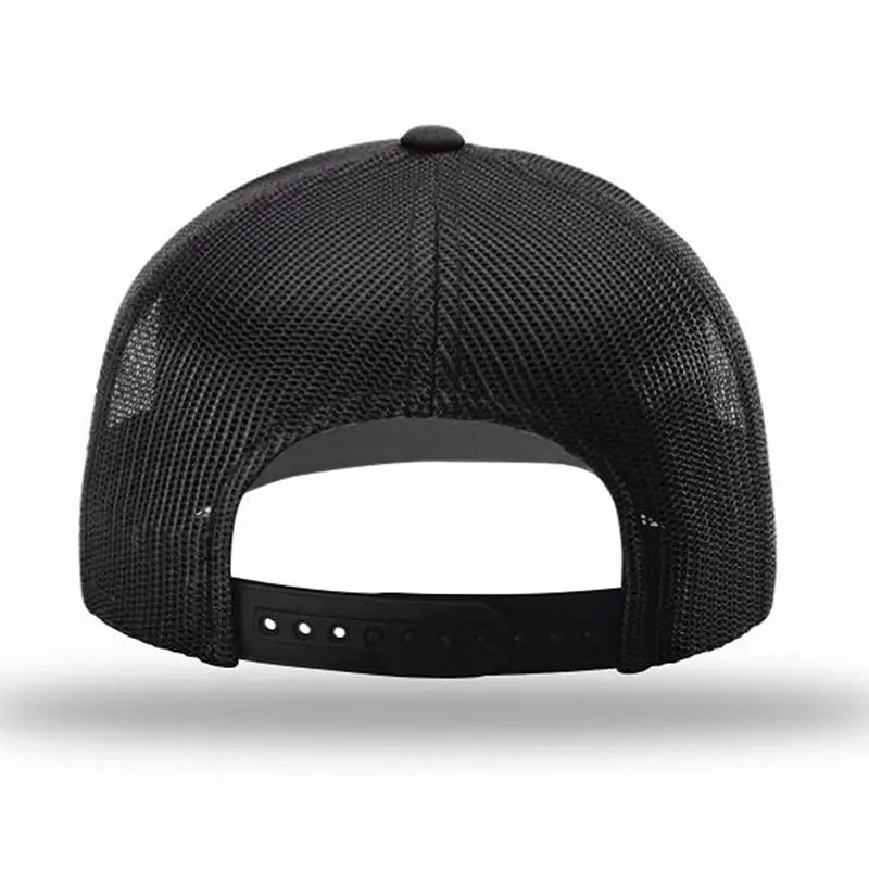 bourbon therapy black richardson 112 snapback on a white background