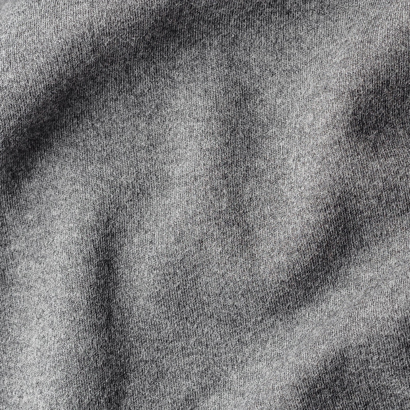 Close-up of gray fabric texture