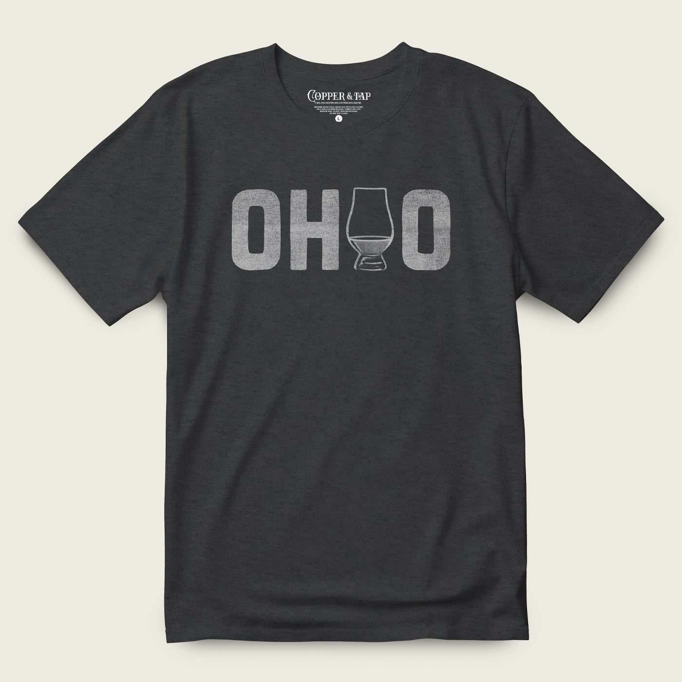 Ohio Whiskey T-Shirt - BLACK