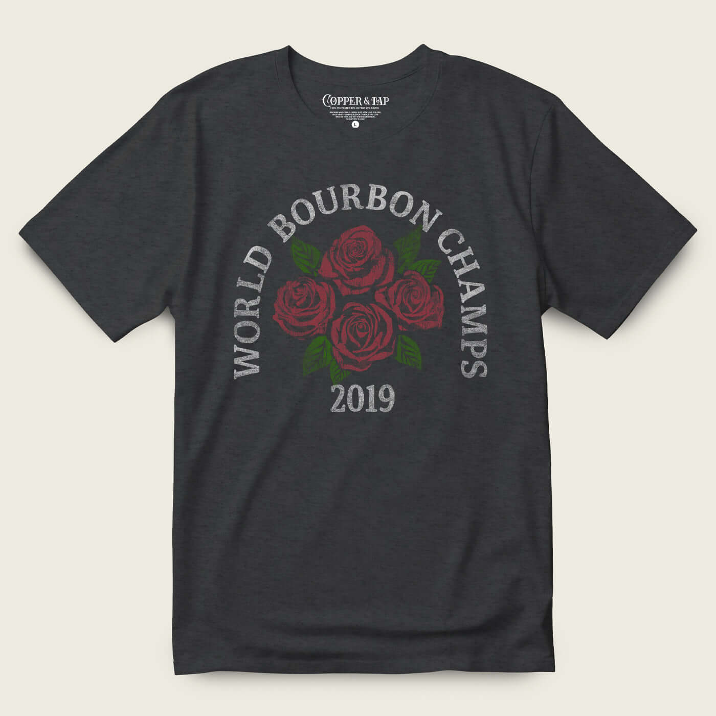 four roses 2019 world bourbon champs t-shirt-black